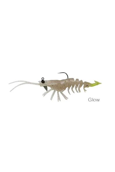 Savage Gear 3D Shrımp RTF 9 Cm 7 Gr Glow - 1