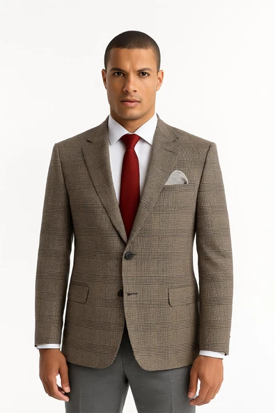 Erkek Tek Ceket Regular Fit ürün görseli 1