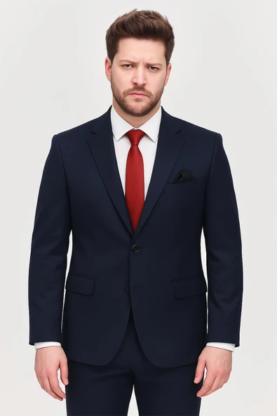 Erkek Tek Ceket Regular Fit - Resim 2