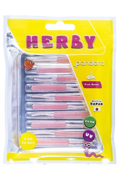 PANDORA BALIKÇILIK Pandora Herby Worm 5cm Lrf Silikon Yem ürün görseli