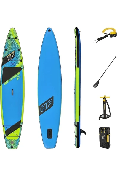 BESTWAY 65373 Aqua Excursion Sörf Tahtası Hazır Set Stand Up Paddle - 1