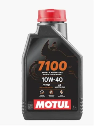 Motul 7100 10W-40 4T 1 lt Motosiklet Yağı - 1