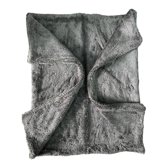 1200 Gsm Twisted Kurulama Havlusu 50x70 Gri - 3