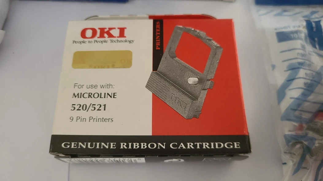 Oki Microline Ml520 ML 521 Şerit Nokta Vuruşlu Yazıcı Kartuş ORJİNAL