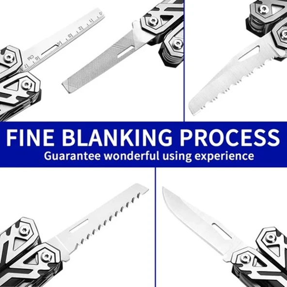 Rocktol 21 Fonksiyonlu Multi Tool Pense (Kılıflı) - Resim 5