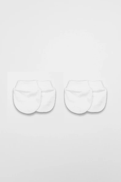 Bistyle 2li Penye Eldiven Basıc 90108 Beyaz ürün görseli