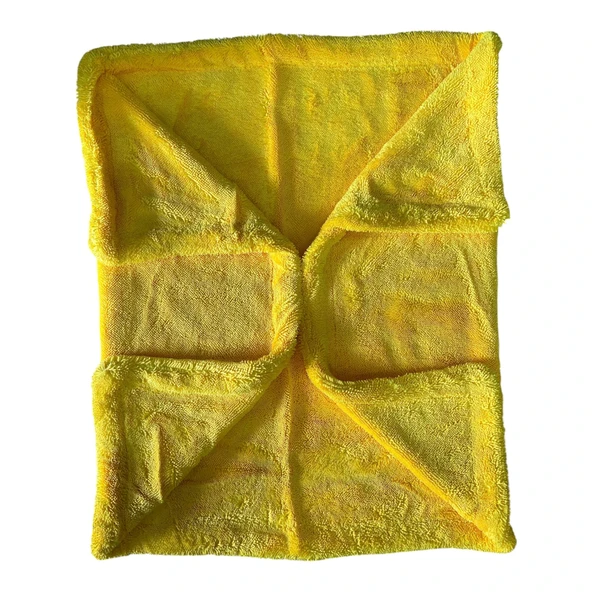 1200 Gsm Kurulama Havlusu 50x70 Sarı - 3