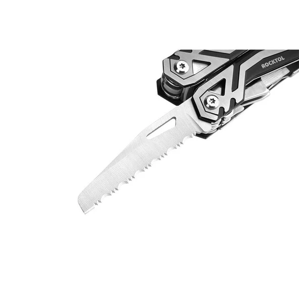 Rocktol 21 Fonksiyonlu Multi Tool Pense (Kılıflı) - Resim 8