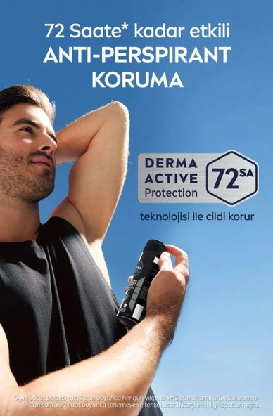 Nivea Men Black & White İnvisible Deodorant 200 Ml - 4