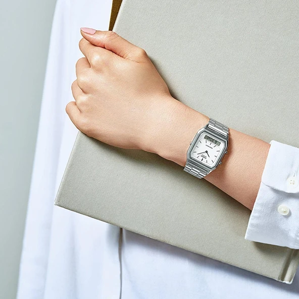 Casio AQ-230A-7DMQ Unisex Kol Saati - Resim 3