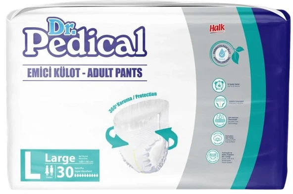 Dr. Pedical Emici Külot L-Large Beden 30 Adet