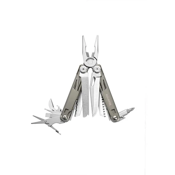 Rocktol 19 Fonksiyonlu Multi Tool Pense (Kılıflı) - 2