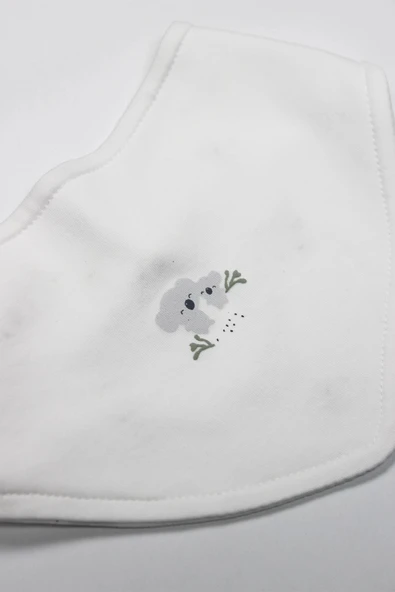 Bistyle 3lü Zıbın Takım Lıttle Koala 13109 Gri - Resim 7