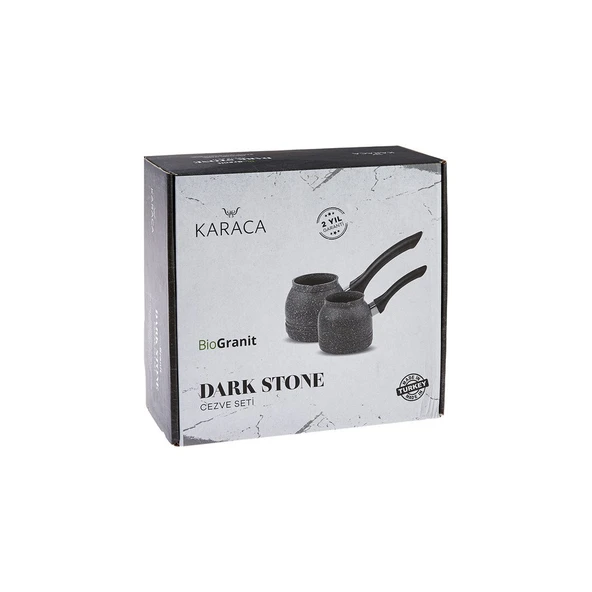Darkstone 2'li Granit Cezve Seti - 4