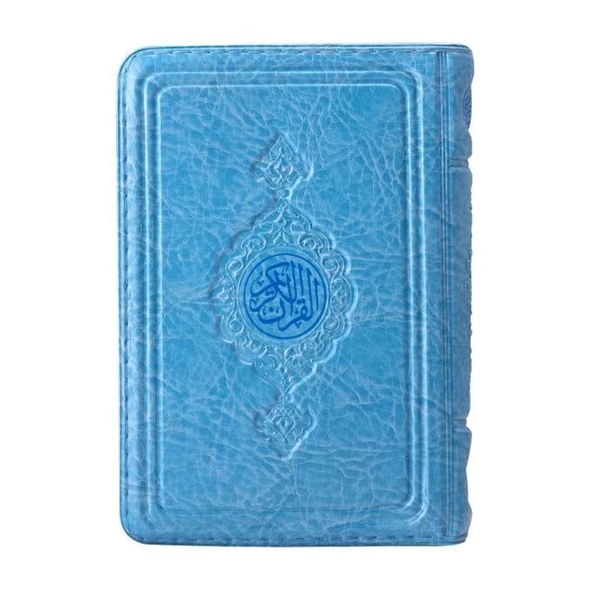 Cep Boy Kur'an-ı Kerim (Mavi, Kılıflı, Mühürlü) ürün görseli