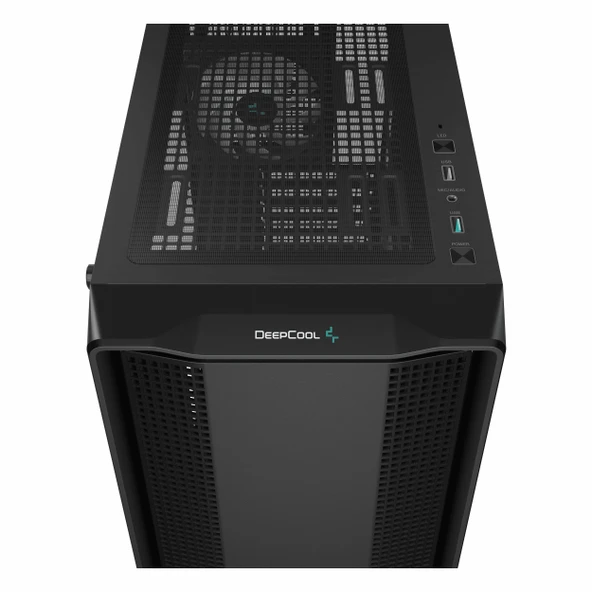 DeepCool CC560 V2 700W 80+ USB 3.2 LED ATX Mid Tower Siyah Kasa - Resim 4