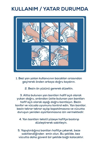 Medcare Belbantlı Hasta Bezi 8 damla Maxi Yoğun Emici Medium 90 Adet - 2