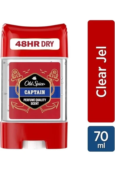 Captain Erkek İçin Terleme Önleyici Jel Deodorant 70 ml - 2
