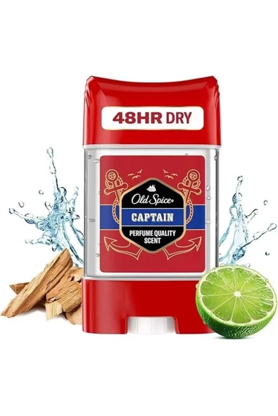 Captain Erkek İçin Terleme Önleyici Jel Deodorant 70 ml - 3