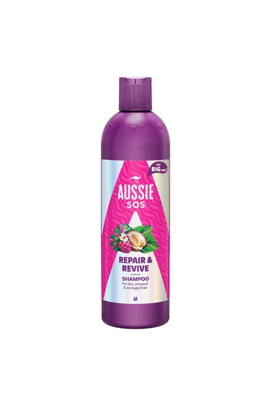 SOS Repair & Revive Kuru, Yıpranmış ve Hasar Görmüş Saçlar için Şampuan 500ml - 2