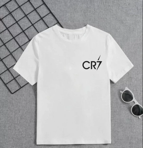 Erkek Çocuk Baskılı T-Shirt - Beyaz ürün görseli