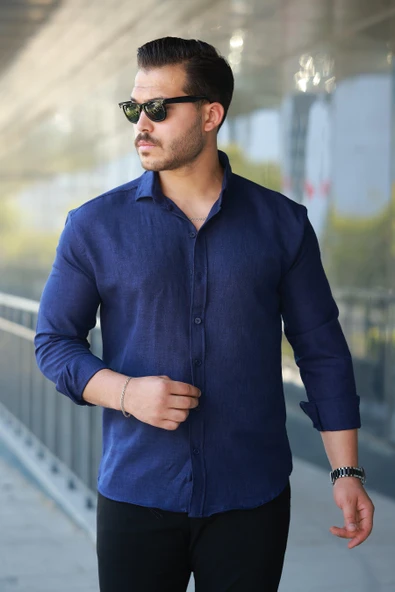 Erkek Uzun Kollu Gömlek ürün görseli