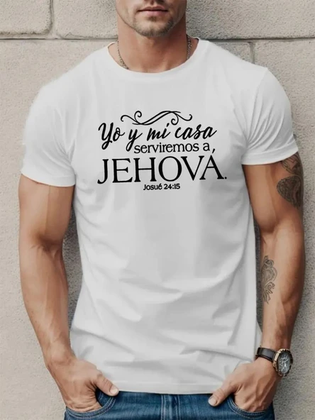 Erkek Jehova Baskılı Süprem T-shirt ürün görseli