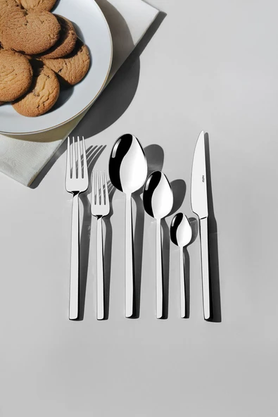 Nehir dalyan 72 parça çatal kaşık takımı - çatal kaşık bıçak seti