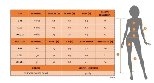 Kadın Kısa Kollu Bisiklet Yaka Viskon Iki Iplik Bluz Ve Pantolon Ikili Takım - Resim 6