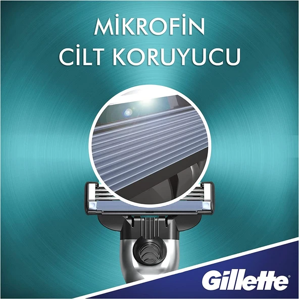 Gillette Mach3 Yedek Tıraş Bıçağı 2li - Resim 4