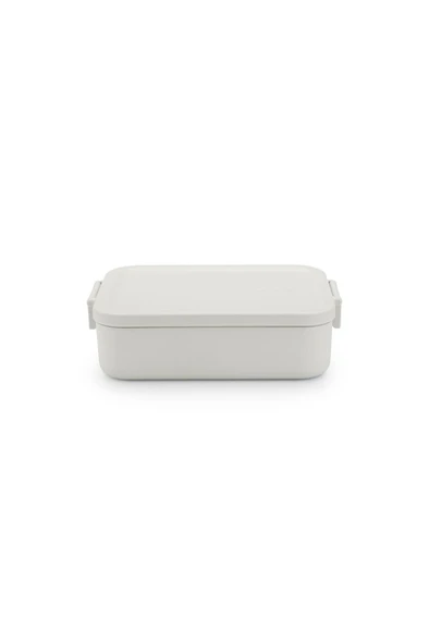Brabantia MAKE TAKE LIGHT GREY PLASTİK ORTA BOY YEMEK TAŞIMA KABI 1.1L - 3