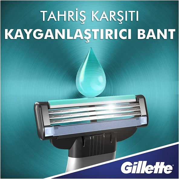 Gillette Mach3 Yedek Tıraş Bıçağı 2li - Resim 3