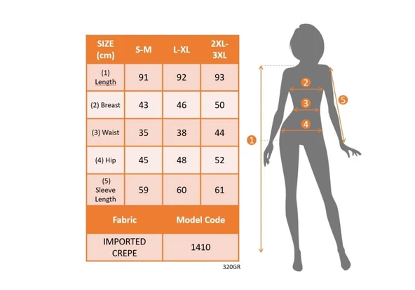 Kadın Uzun Kollu Bisiklet Yaka önden Volanlı Ithal Krep Elbise - Resim 6