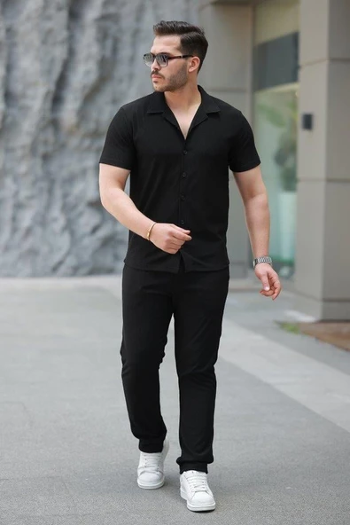 Erkek Ottoman Kumaş Pantolon Gömlek Takım ürün görseli