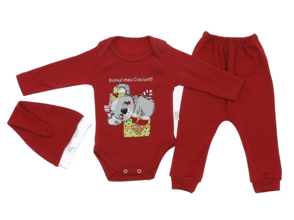 Unisex Noel Takım Geyik Baskılı - 2