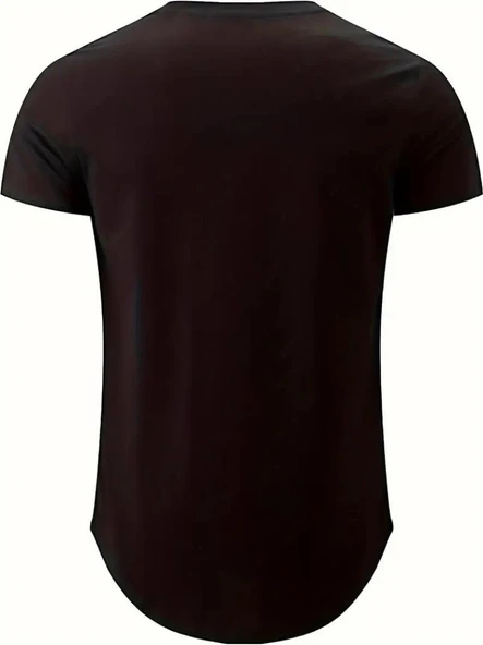 Erkek Kısa Kollu V Yaka Süprem T-shirt - 4