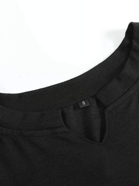 Erkek Kısa Kollu V Yaka Süprem T-shirt - Resim 5