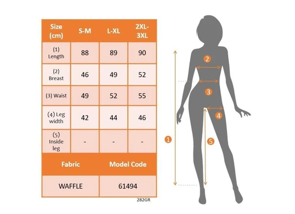 Kadın Askılı Yuvarlak Yaka Düğmeli Waffle Kısa Tulum - Resim 7