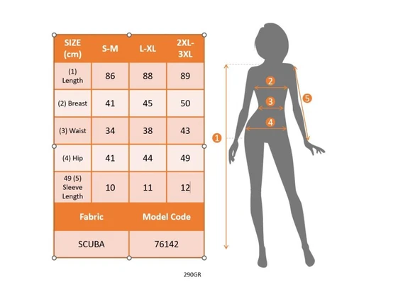 Kadın Yarı Balıkçı Yaka Kolsuz Desenli Kısa Dalgıç Elbise - Resim 7