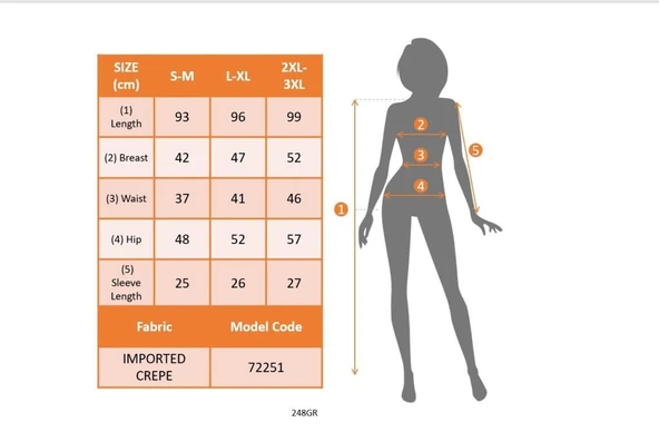 Kadın Kısa Kollu Geometrik Yaka Ithal Krep Elbise - Resim 4