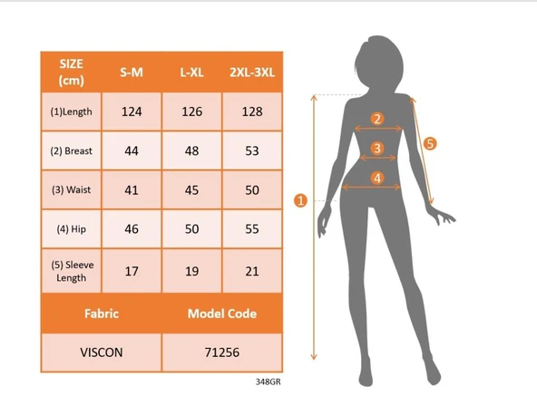 Kadın Uzun Kollu Yakası Açık Viskon Elbise - Resim 7