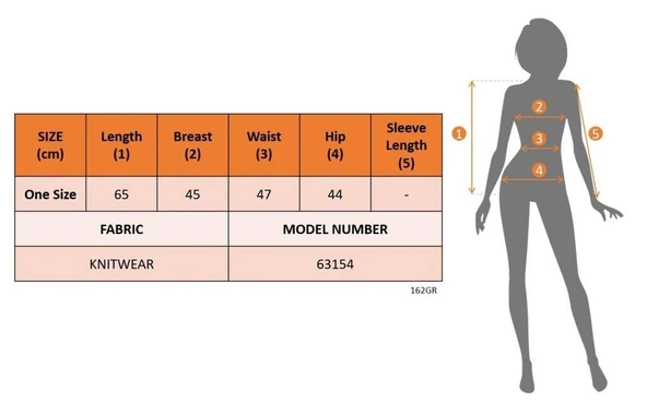 Kadın Askılı Yuvarlak Yaka çift Renkli Triko Bluz - Resim 5