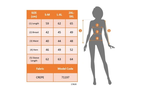 Kadın Uzun Kollu Balıkçı Yaka Bürümcük Bluz - Resim 7