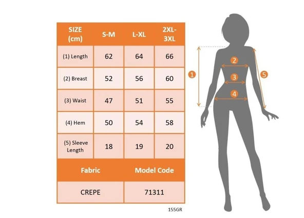 Kadın Tek Omuzu Açık Koldan Bağlamalı Janjan Krep Bluz - Resim 7