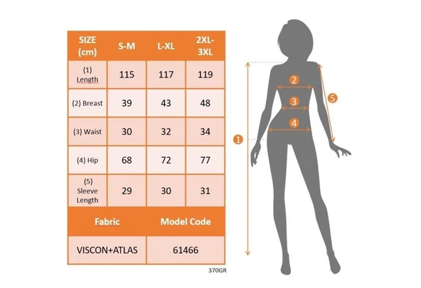 Kadın Kısa Kollu Yarı Balıkçı Yaka üst Viskon Alt Desenli Dokuma Midi Elbise - Resim 10