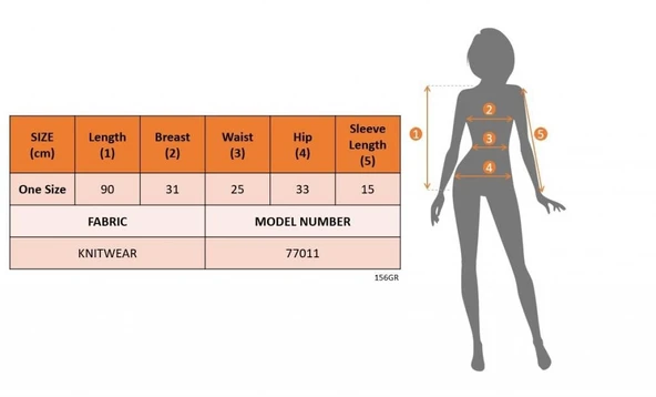 Kadın Kısa Kollu V Yaka Fitilli Triko Elbise - Resim 4