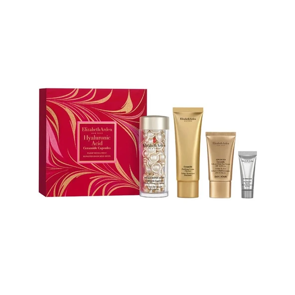 Elizabeth Arden Hyaluronic Acid Ceramide Capsules 4lü Cilt Bakım Seti ürün görseli