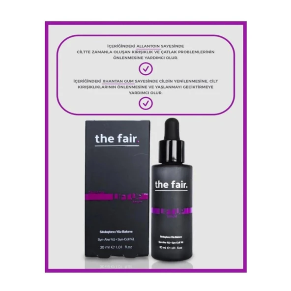 The Fair Lift-Up Now Sıkılaştırıcı Yüz Bakım Serumu 30ML - Resim 2
