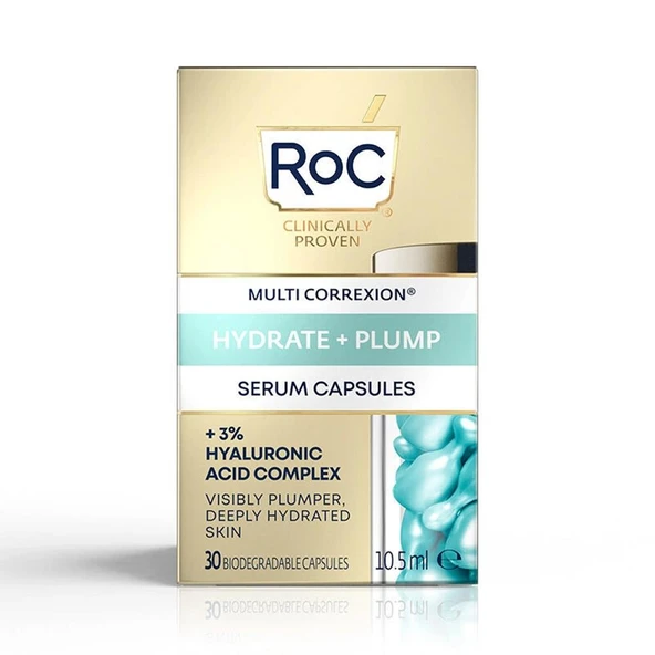 Roc Multi Correxion Hiydrate Plump Serum Nem ve Canlılık Veren Kapsül Serum 30 Kapsül ürün görseli 1