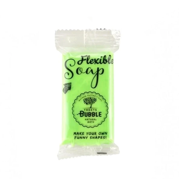 Treets Bubble Flexible Yumuşak Sabun 50Gr Yeşil ürün görseli 1